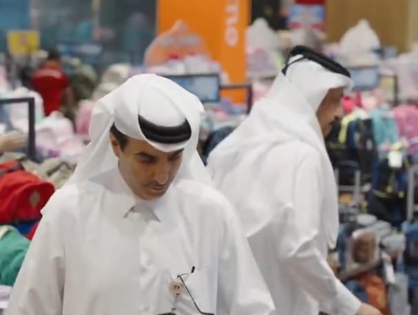 “Qatar Ministry of Commerce inspection campaign for back-to-school offers with 860 licenses issued to retailers.”