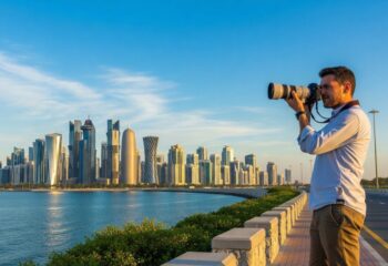 Doha Photography Award 2025 launch event poster with QR 2 million in prizes, organized by Qatar Photography Center.