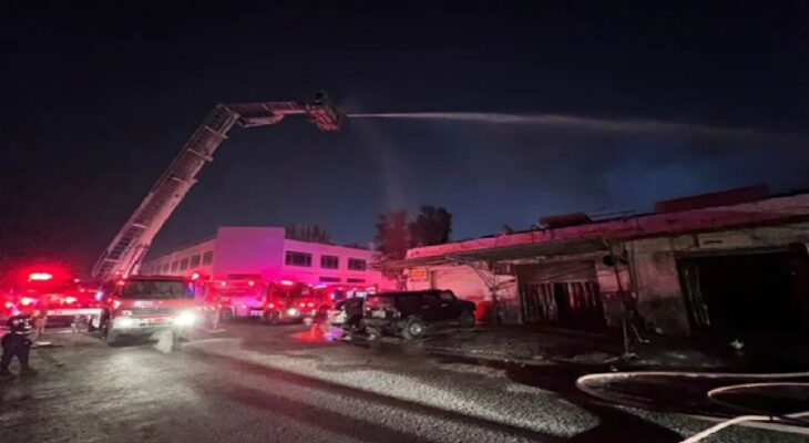 Fire Contained at Metal Factory in Shuwaikh Industrial Area