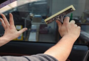 "Car window with 50% tinting allowed under new Kuwait Traffic Law decision 2025"