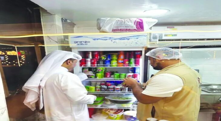 Food inspection at Aspire Zone Area