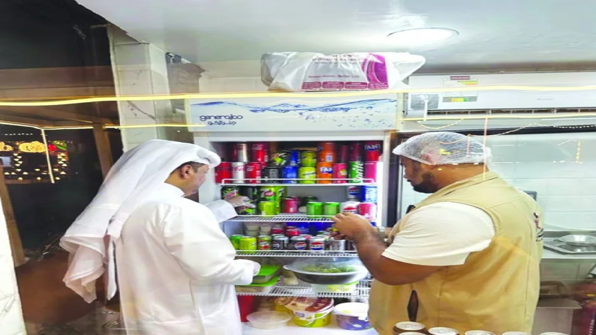 Food inspection at Aspire Zone Area